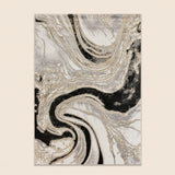 Marmaris T034A White Light Grey Modern Area Rug