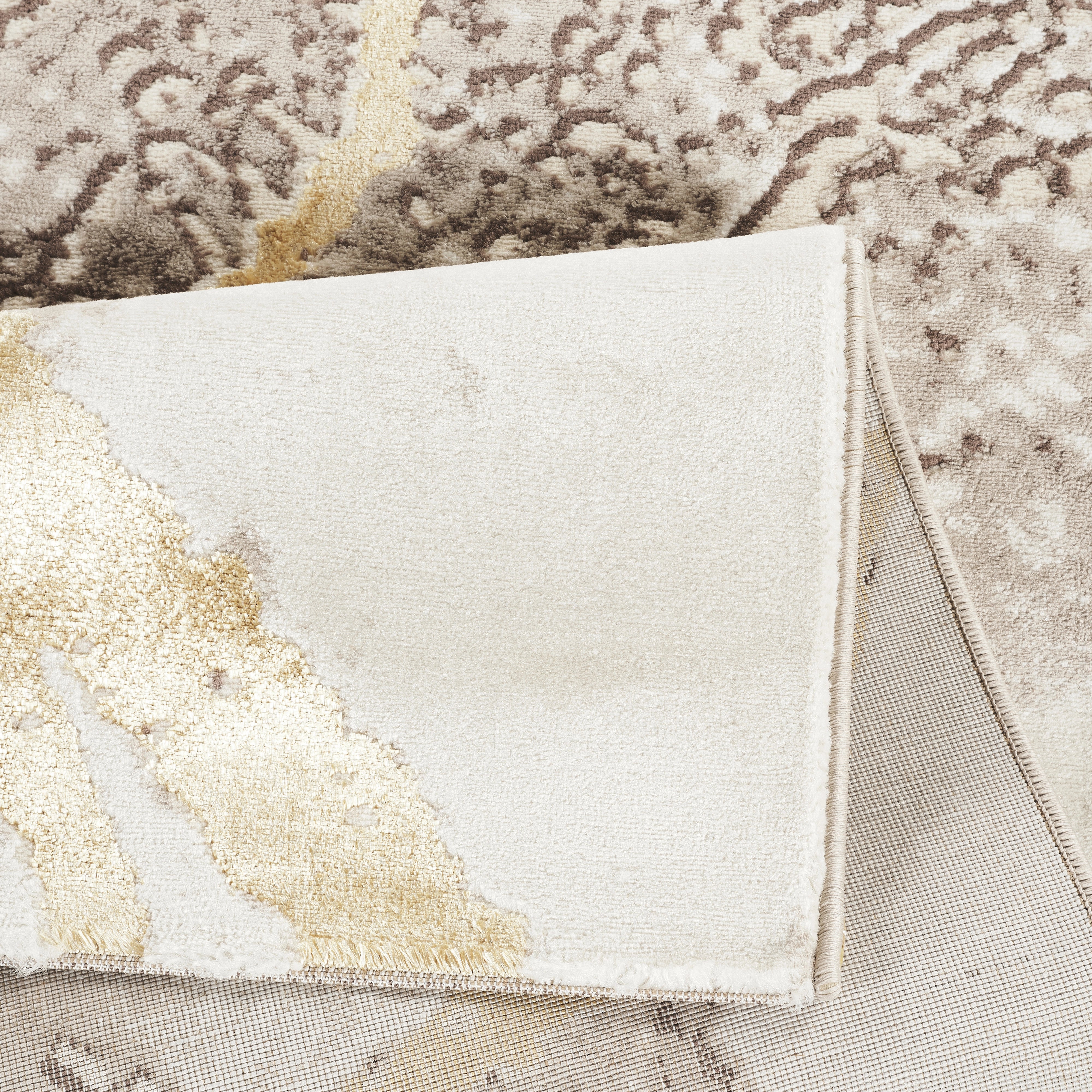 Marmaris T035A Cream Beige Modern Area Rug