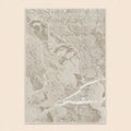 Marmaris T035B Cream Beige Modern Area Rug