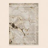 Marmaris T038A Cream Beige Modern Area Rug