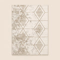 Marmaris T039B Beige Cream Modern Area Rug