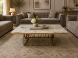 Martin Marble Coffee Table Gold