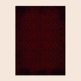 Mashad 722374 Traditional Persian Area Rug Red