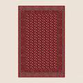 Mashad 722417 Traditional Persian Area Rug Red