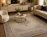 Mashad 803726 Traditional Persian Area Rug Dusty