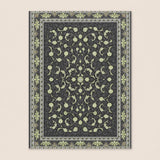 Mashad 806004 Traditional Persian Area Rug Coal