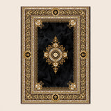 Negin 12120 Dolphin Blue traditional Persian Rug