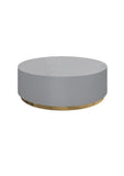 Enzo Modern Luxury Coffee Table Grey Titanium Gold