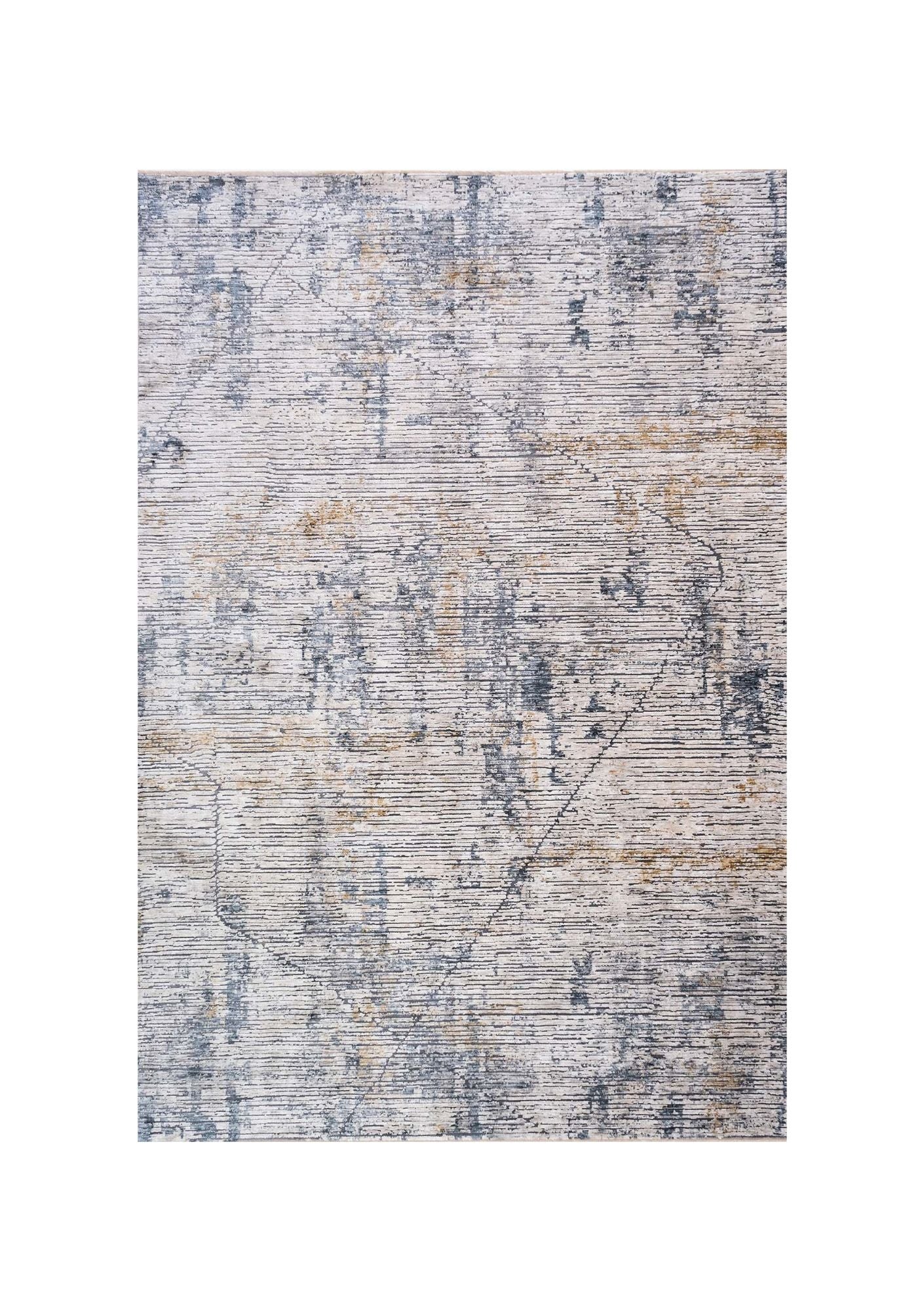 Plus LS217A Modern Area Rug Light Grey