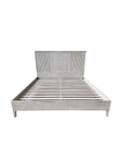 Adro Bedroom Suite In White Wash King Bed