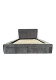 Trieste Fabric Bed Frame With Storage Drawers King Bed