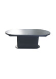 Monet Modern Luxury Dining Table Graphite Black