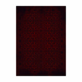 Mashad 722374 Traditional Persian Area Rug Red