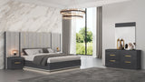 Liyana Modern Bedroom Suite Titanium Gold