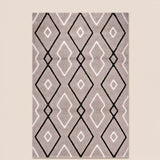 Soho 1119B Light Grey / Anthracite Modern Area Rug