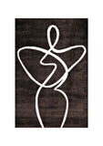 Soho 1217A Anthracite White Modern Floor Area Rug