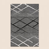 Soho 1219A Dark Grey / Grey Modern Area Rug