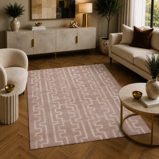 Soho 1278A Light Vizon / Cream Modern Area Rug