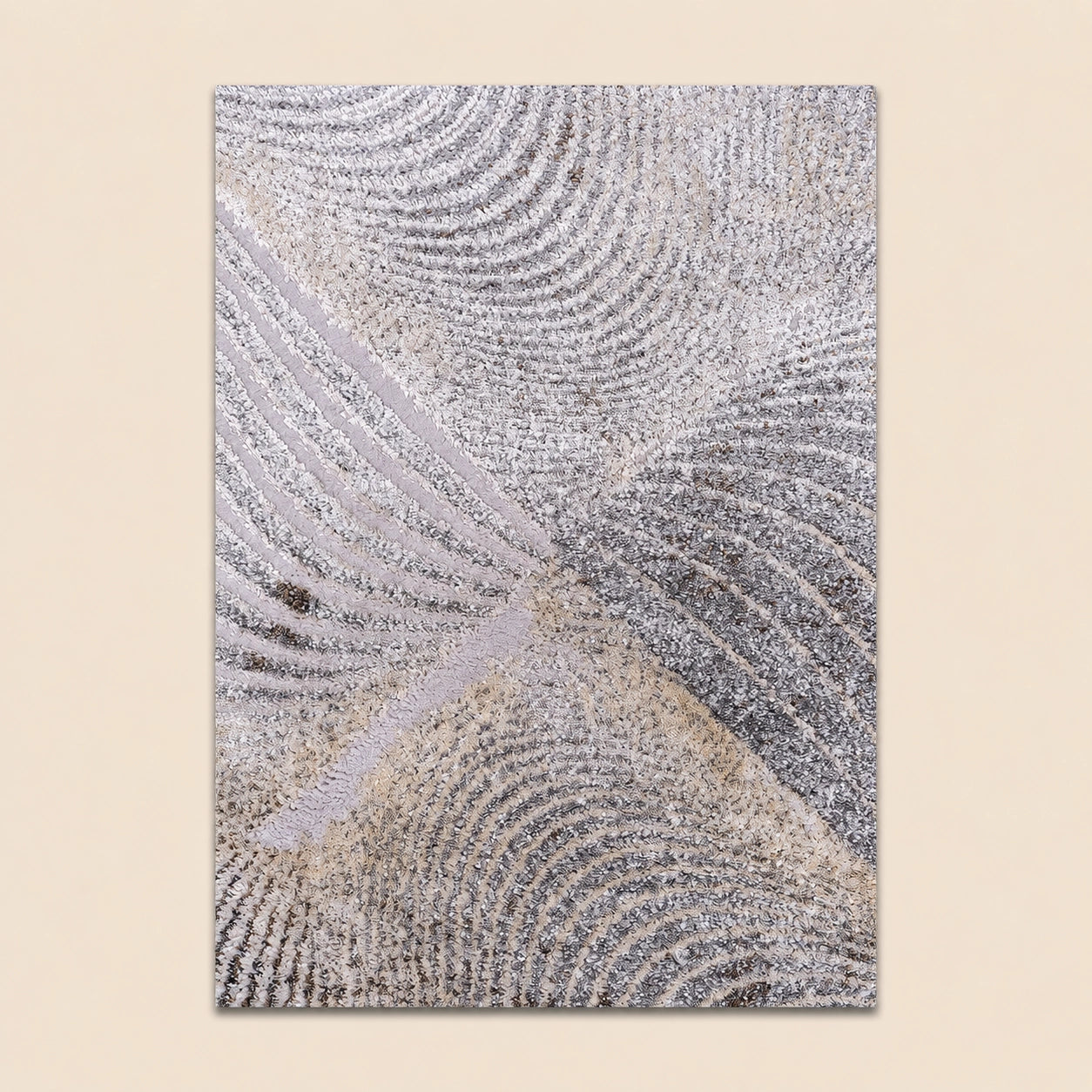 Tiger 3535A Grey / Dark Vizon Modern Area Rug