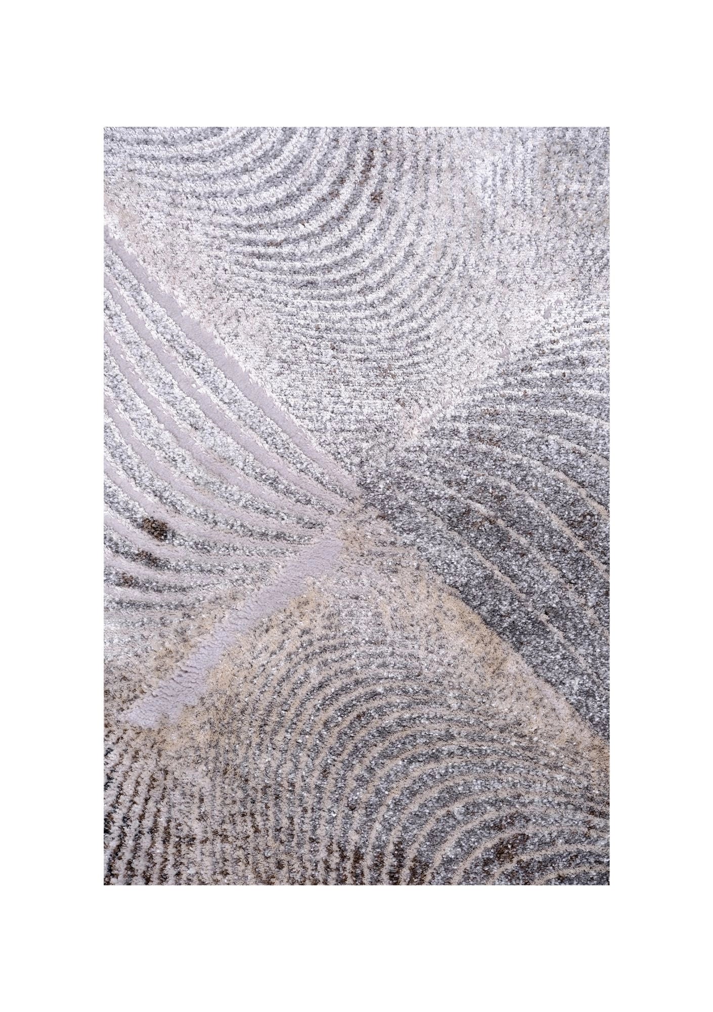 Tiger 3535A Grey / Dark Vizon Modern Area Rug