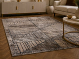 Tiger 4692A Beige / Grey Modern Area Rug