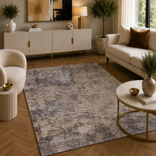 Tiger 9797A Grey / Beige Modern Area Rug