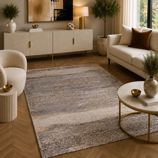 Tiger 9798A Cream / Beige Modern Area Rug
