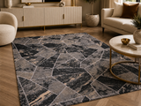 Tiger 9801A Grey / Dark Grey Modern Area Rug