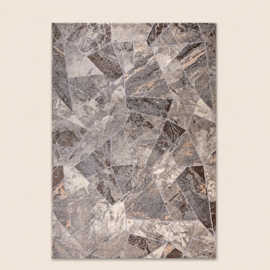 Tiger 9801A Grey / Dark Vizon Modern Area Rug