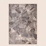 Tiger 9801A Grey / Dark Vizon Modern Area Rug