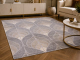Tiger 9808A Grey / Beige Modern Area Rug