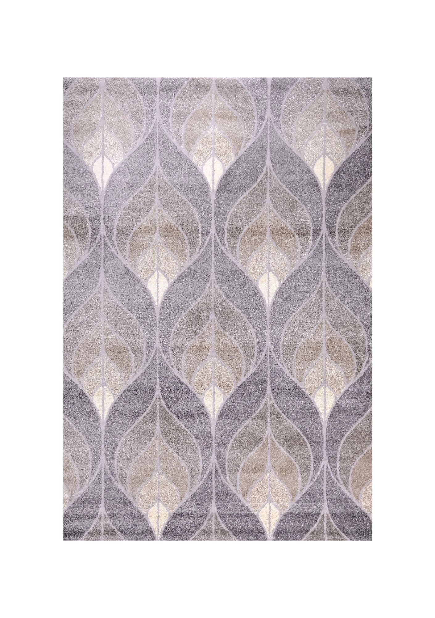Tiger 9808A Grey / Beige Modern Area Rug