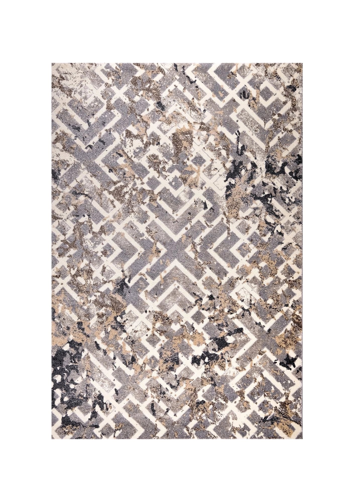 Tiger 9855A Cream / Beige Modern Area Rug
