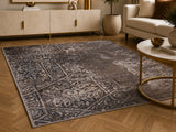 Tiger 9868A Dark Vizon / Dark Grey Modern Area Rug