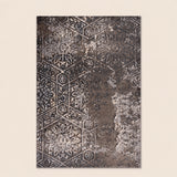 Tiger 9868A Dark Vizon / Dark Grey Modern Area Rug