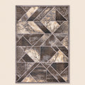 Tiger 9995A Grey / Dark Vizon Modern Area Rug