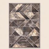 Tiger 9995A Grey / Dark Vizon Modern Area Rug