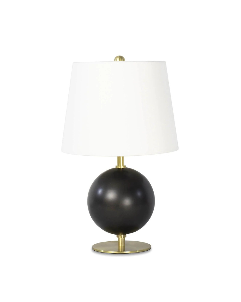 Contemporary Distinctive Light WTL1078 Black Marble Table Lamp