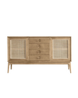 Jemal Real Rattan Side Cabinet