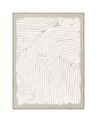 10352L Linen Artwork Hand Textured Light Nature Frame