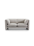 Mike Contemporary Sofa Set In Fabric Cream