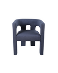 Cove Armchair in Blue Velvet