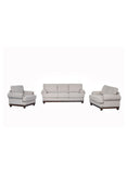 Ryan Beige Fabric Contemporary Sofa Set