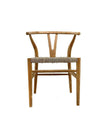 Claudia Wishbone Dining Chair Natural