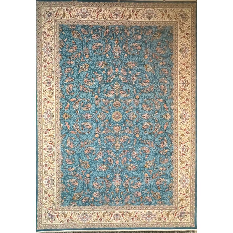 Zartosht 6600 Blue Persian Traditional Rug