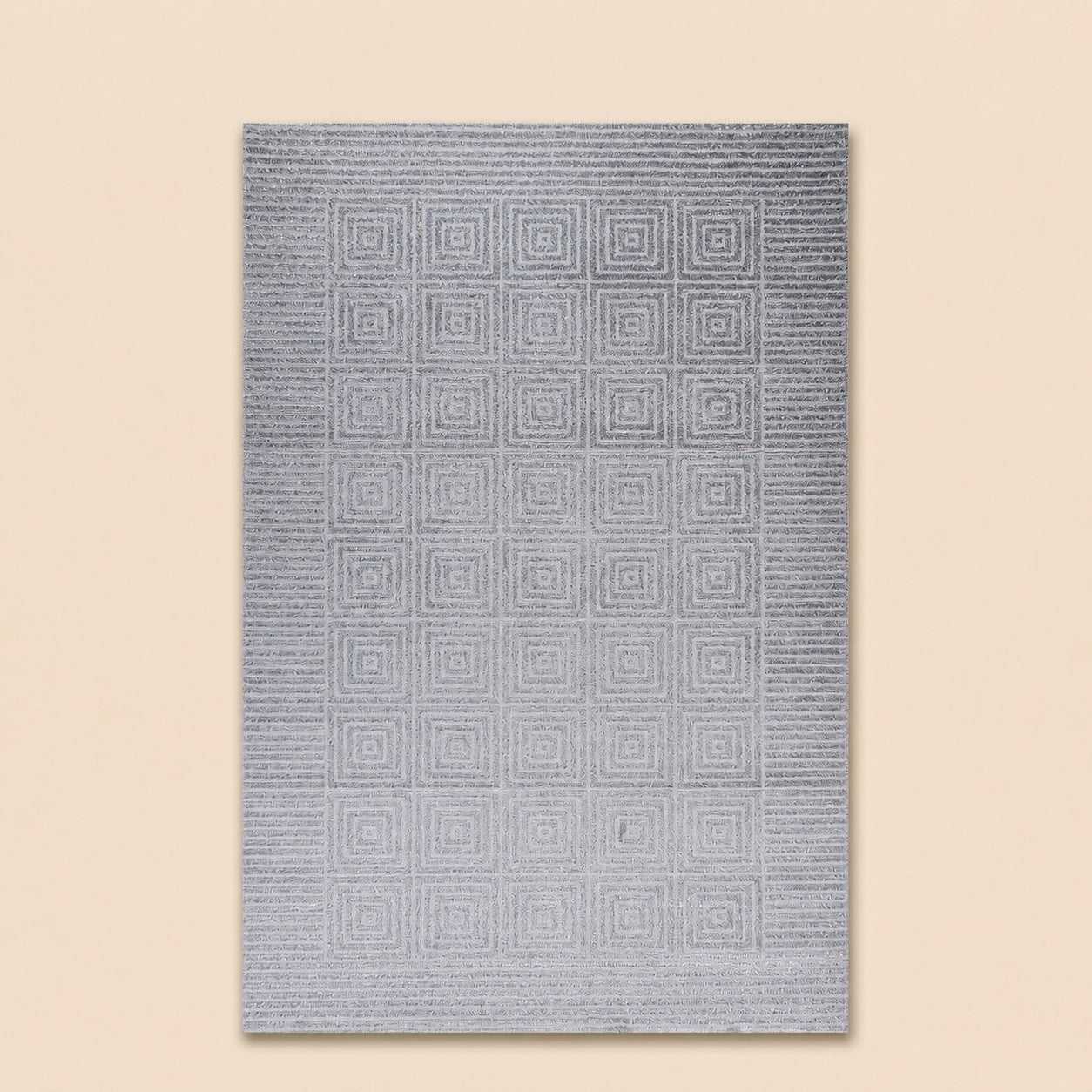 Lucca E646A Light Grey Modern Area Rug