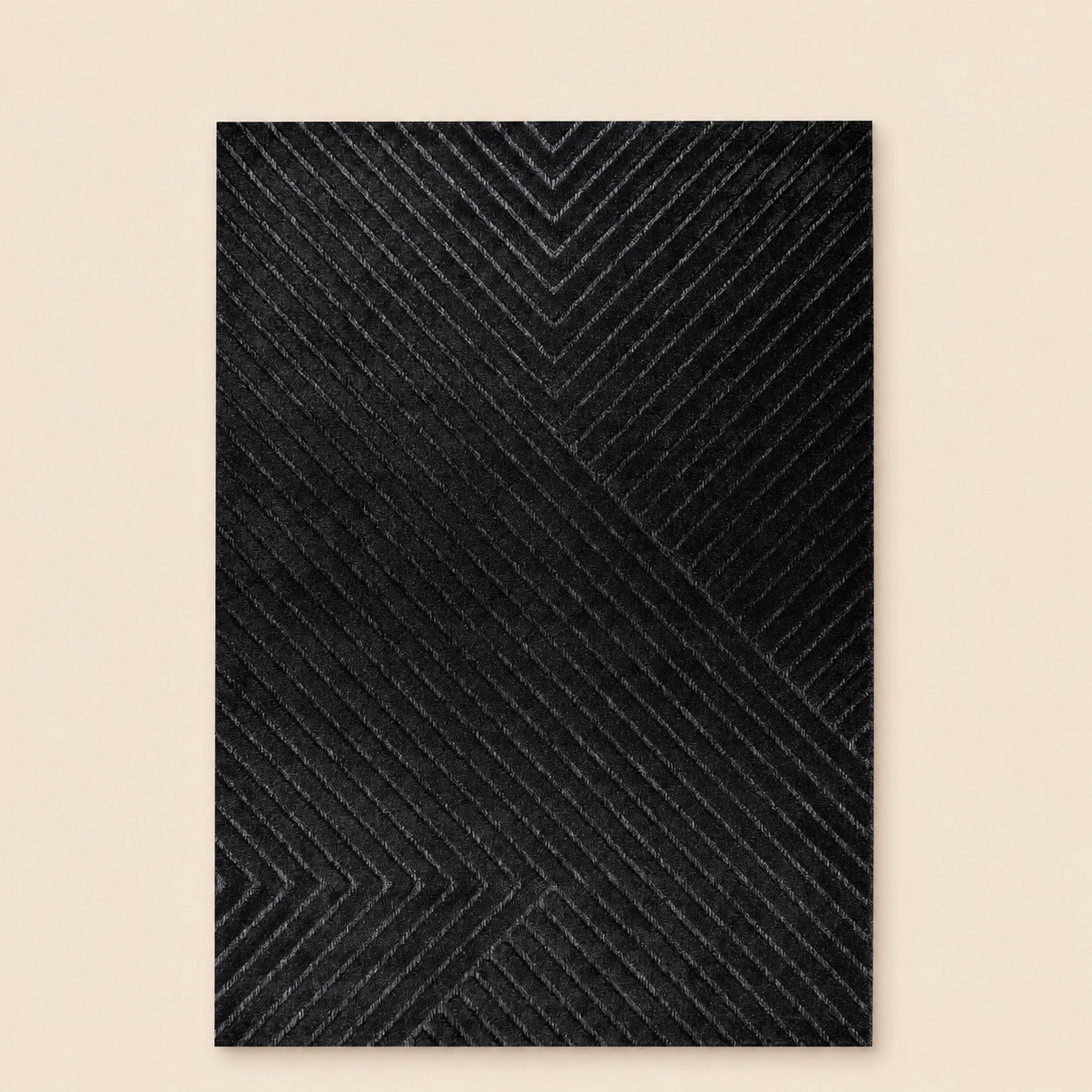 Venus E690B Anthracite Modern Area Rug