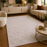 Venus E697A Cream Modern Area Rug