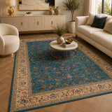 Zartosht 6600 Blue Persian Traditional Rug