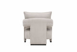 Ease Fabric Modern Armchair Grey